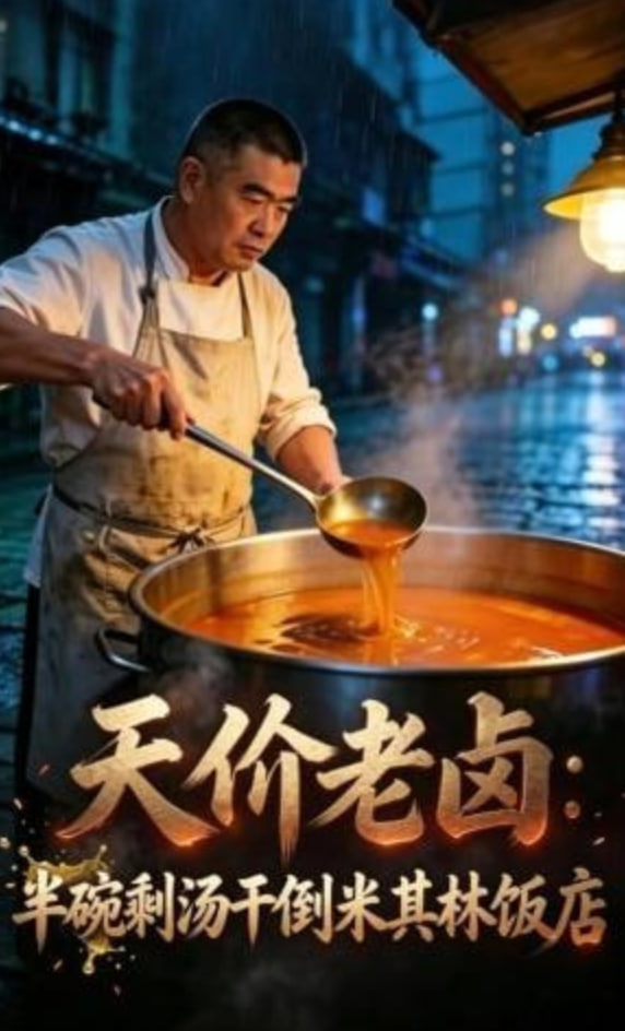 天价老卤：半碗剩汤干倒米其林饭店(全集)