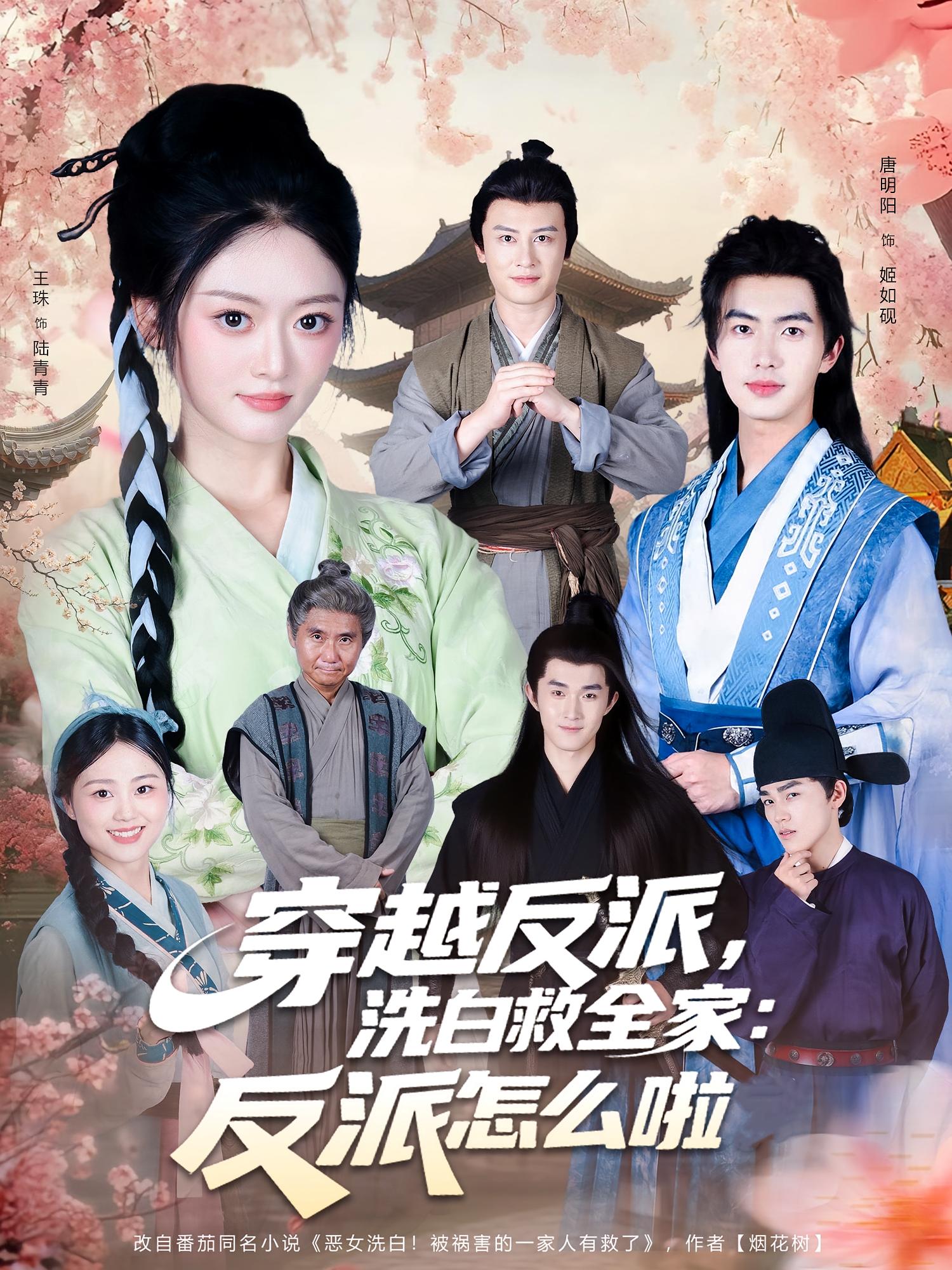 穿越反派,洗白救全家,反派怎么啦(全集)